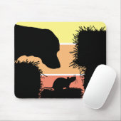 Barn Hunt Nose Work: Hunde- und Rattengeruchssuche Mousepad (Mit Mouse)