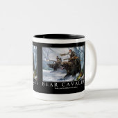 Bärn-Kavallerie Zweifarbige Tasse (VorderseiteRechts)