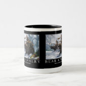 Bärn-Kavallerie Zweifarbige Tasse (Mittel)