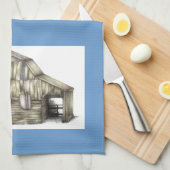 Barn Kitchen Handtuch (Viertel Falte)