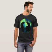 Bärn-Kunst-Shirt-Nordlicht-Bärn-T - T-Shirt (Vorne ganz)