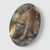 Bärn-Kuss Große Wanduhr (Winkel)