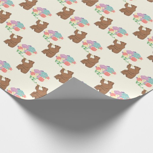 Bärn-Lied Geschenkpapier (Ecke)