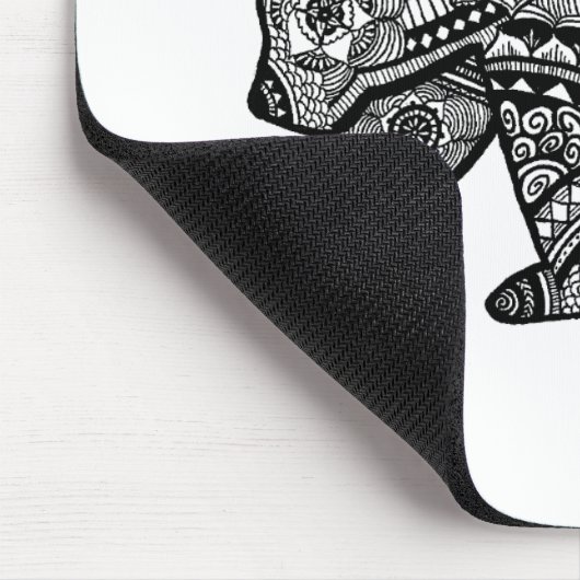 Bärn-Mandala-Kunst Mousepad (Ecke)