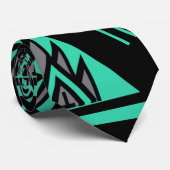 Bärn-Medizin-Aqua Krawatte (Gerollt)