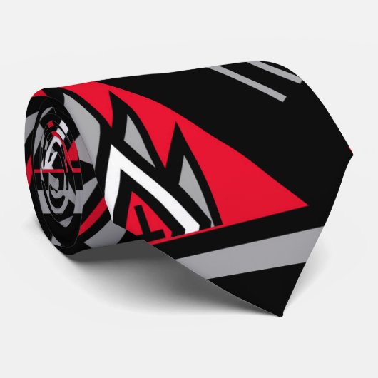 Bärn-Medizin-Rot Krawatte (Gerollt)