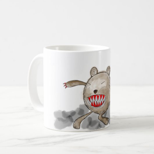 Bärn-Monster-Tasse Kaffeetasse (Vorderseite Links)