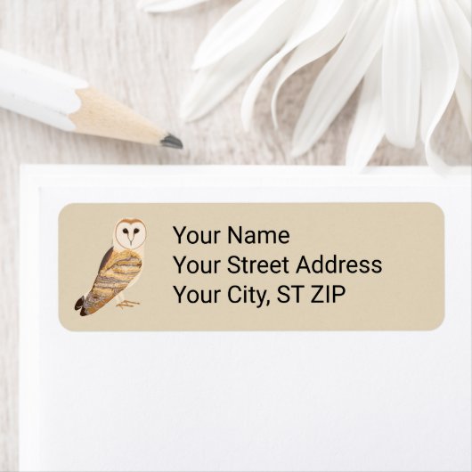 Barn Owl Address Labels (Insitu)