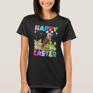 Barn Owl Bird Happy Oster Bunny Barn Owl Oaster S T-Shirt