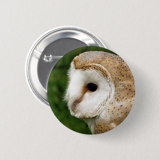 BARN OWL BUTTON (Vorne & Hinten)