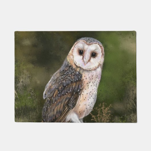 Barn Owl Doormat Fußmatte (Vorderseite)