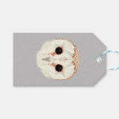 Barn Owl Gift Tags Geschenkanhänger (Vorderseite (Horizontal))