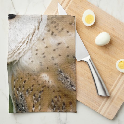 BARN OWL HANDTUCH (Viertel Falte)