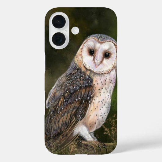Barn Owl iPhone Case (Rückseite)