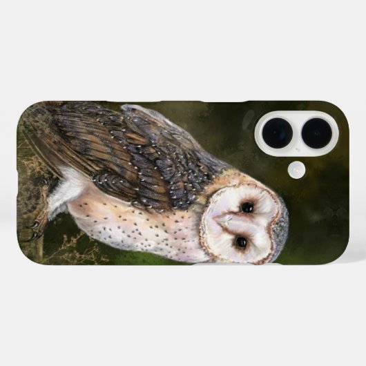 Barn Owl iPhone Case (Rückseite (Horizontal))