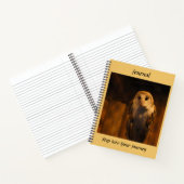 Barn Owl Journal Notizblock (Innenseite)