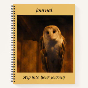 Barn Owl Journal Notizblock