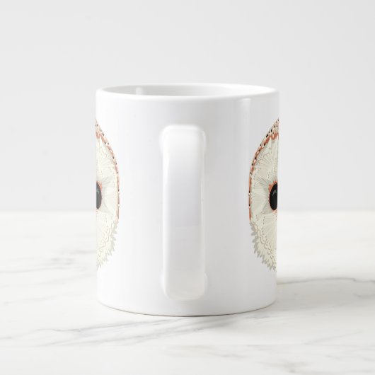 Barn Owl Jumbo Tasse (Rückseite)