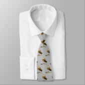 Barn Owl Neck Tie Krawatte (Gebunden)