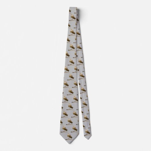 Barn Owl Neck Tie Krawatte (Vorderseite)