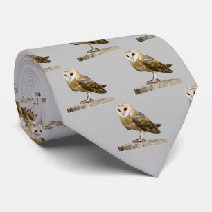 Barn Owl Neck Tie Krawatte