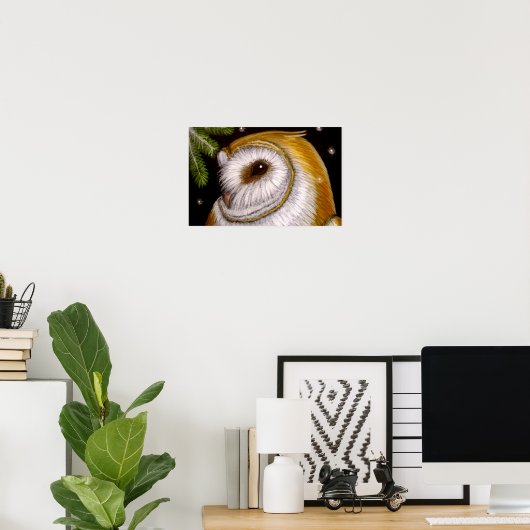 BARN OWL Poster (Heimbüro)
