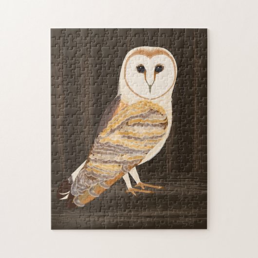 Barn Owl Puzzle (Vertikal)