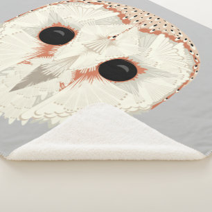 Barn Owl Sherpa Blanket Sherpadecke
