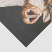 Barn Owl von John James Audubon Seidenpapier (Detail)