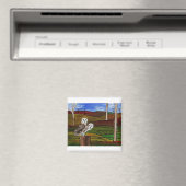 BARN OWLS MAGNET (In Situ (Geschirrspüler))