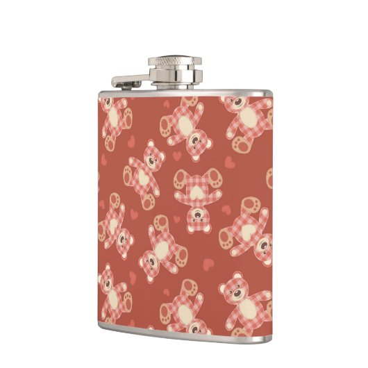 Bärn-Patchworkmuster Flachmann (Links)