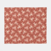 Bärn-Patchworkmuster Fleecedecke (Vorderseite (Horizontal))