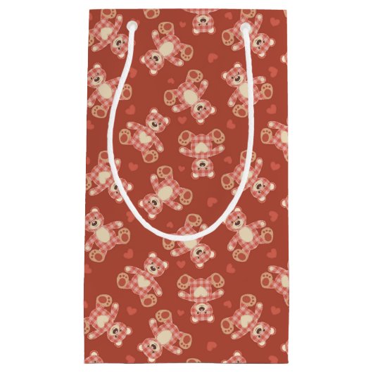 Bärn-Patchworkmuster Kleine Geschenktüte (Vorderseite)