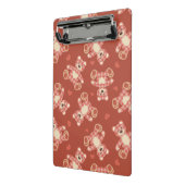 Bärn-Patchworkmuster Mini Klemmbrett (Gewinkelt2)