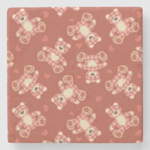 Bärn-Patchworkmuster Steinuntersetzer