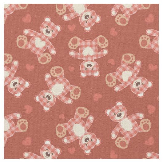 Bärn-Patchworkmuster Stoff (Nahaufnahme)