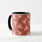 Bärn-Patchworkmuster Tasse (Vorderseite Links)