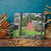 Barn Plaque Fotoplatte (Seite)