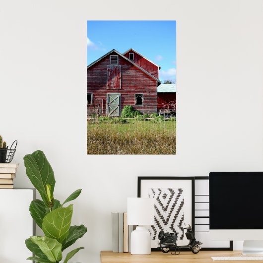 Barn Poster (Heimbüro)