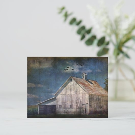 Barn Postkarte (Stehend Vorderseite)