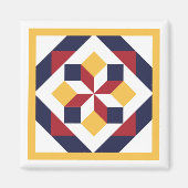 Barn Quilt Magnet (Vorne)