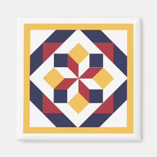 Barn Quilt Magnet