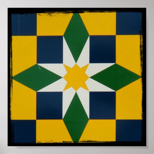 Barn Quilt Poster (Vorne)