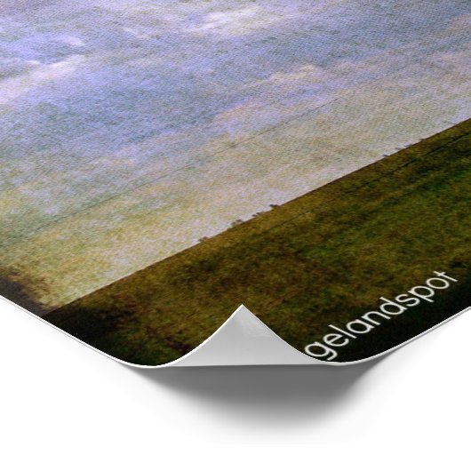 Barn Quilt Poster (Ecke)