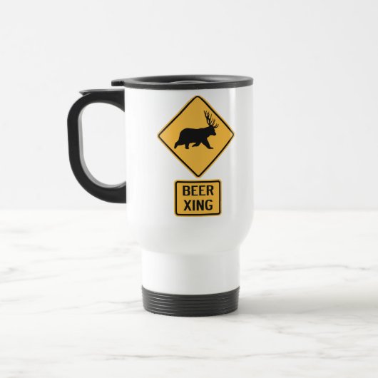 Bärn-Rotwild-Bier-Überfahrt Reisebecher (Links)