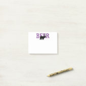 Bärn-Rotwild-oder Bier-Ikonen-Art Post-it Klebezettel (Auf Schreibtisch)