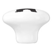 Bärn-Silhouette-Keramik-Griff Keramikknauf (Seitenansicht)