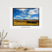 Barn & Sky, Leadville, Colorado Poster (Küche)