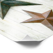 Barn Stars Fotodruck (Ecke)