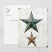 Barn Stars Postkarte (Vorne/Hinten)